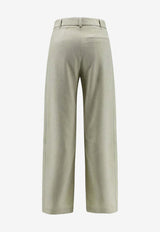PINKO Lexy Wide-Leg Pants Gray 106492A2W6S79_Acqamare_44130088