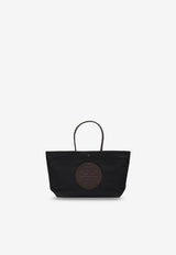 Tory Burch Large Ella Twist Reversible Tote Bag  Black 181463001_Black_40005299
