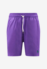 Polo Ralph Lauren Embroidered Pony Swim Shorts Purple 710957782505_CABANA PURPLE_48136827
