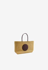 Tory Burch Large Ella Twist Reversible Tote Bag  Beige 181463250_Wheat_40005309
