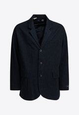 Single-Breasted Buttoned Blazer