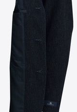 Single-Breasted Buttoned Blazer