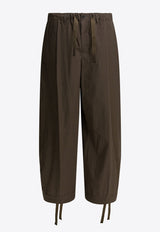 Straight-Leg Casual Pants