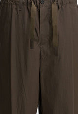 Straight-Leg Casual Pants