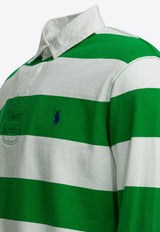Logo-Embroidered Polo T-shirt