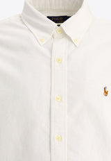 Logo-Embroidered Buttoned Shirt