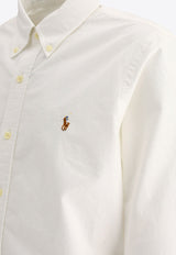 Logo-Embroidered Buttoned Shirt
