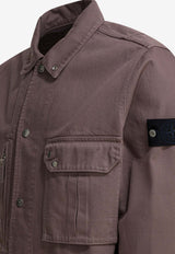 Stone Island Compass Patch Overshirt Jacket Purple 1200001S0J24V008F_81702cc6-ee06-468f-bf6b-9d3170738a0f