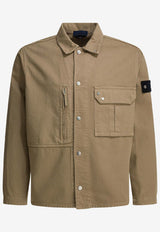 Stone Island Compass Patch Overshirt Jacket Beige 1200001S0J24V009A_06ed4eb4-0427-426a-a55d-169c8c4c2201