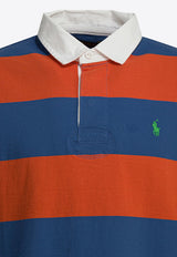 Logo-Embroidered Polo T-shirt