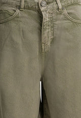Denim Bermuda Shorts