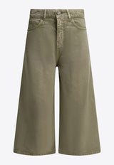 Denim Bermuda Shorts
