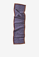 Miu Miu Geometric Printed Silk Scarf Multicolor 5FF0652IG3_F0NNV