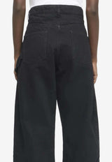 JW Anderson Twisted Workwear Jeans Black DT0102PG1595_999