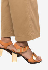 Ralph Lauren High-Waist Cropped Pants Beige 211873988001_250