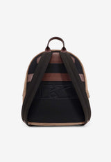 Kiton Ciro Paone Embossed Logo Suede Backpack Gray UBA0149N0142003SLATE GREY_Grey_42176812