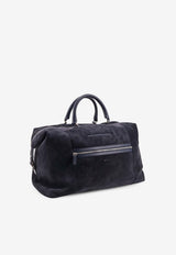 Kiton Ciro Paone Suede Weekend Travel Bag Blue UBA0148N0142001BLUE_Blue_42176933
