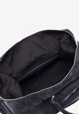 Kiton Ciro Paone Suede Weekend Travel Bag Blue UBA0148N0142001BLUE_Blue_42176933
