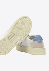 Autry Medalist Low Leather and Suede Sneakers White AULWLS04_e530faab-d2b8-43a5-b8ef-d8be8dbe7564