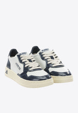 Autry Medalist Leather Low-Top Sneakers Blue AULWRT06_2c36d6ef-ec0a-4761-a8f0-a9bd391bc9d2