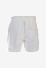 P.A.R.O.S.H Canyox Drawstring Mini Shorts White D210166CANYOX26_001