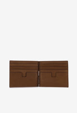 Tom Ford Bi-Fold Leather Wallet with Money Clip Brown Y0231LCL504SEBU_OLIVEBROWN_40468852