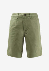 Polo Ralph Lauren Embroidered Pony Bermuda Shorts Green 710799213001_GARDEN TRAIL_48136936