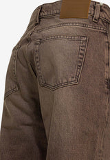 Our Legacy Carlson Cut Straight-Leg Jeans Brown M2265CCLCLAY_727f4f75-c7eb-46fd-a192-1957ade833c0