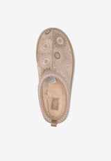 UGG Kids Girls Tazz Sun Stitch Slippers Beige 1175210K_MDSD