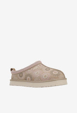 UGG Kids Girls Tazz Sun Stitch Slippers Beige 1175210K_MDSD