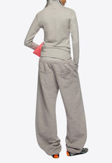 The Attico Buttoned Collared Top Gray 260WCI00031JJF006AA_183