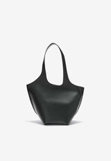 The Attico Medium La Scoop Shoulder Bag  Black 260WAH00062LBT019AA_100