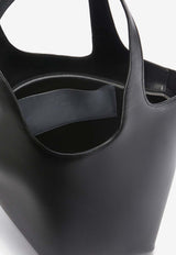 The Attico Medium La Scoop Shoulder Bag  Black 260WAH00062LBT019AA_100