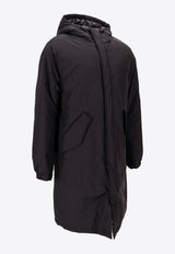 Moncler Sicione Logo Patch Parka  Black K20911C000105984K_999