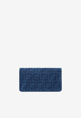 Fendi Baguette FF Flocked Denim Clutch Bag Blue 8M0498AW5HF1UJW_Blu abisso_42822716