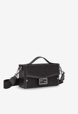 Fendi Soft Trunk FF Messenger Bag Black 7VA565AVC6F05TR_NR+RUT.UBL.SAT_42822720