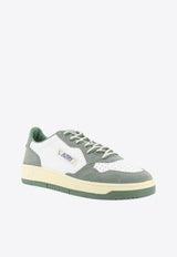 Autry Medalist Leather and Suede Sneakers White AULMBW02WHT MILIT_White_44128571
