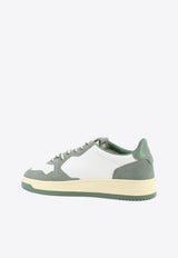 Autry Medalist Leather and Suede Sneakers White AULMBW02WHT MILIT_White_44128571
