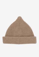Loro Piana Jupiter Ribbed Cashmere Beanie Beige FAQ6437D0ZI_SILVER BIRCH MEL_50583818