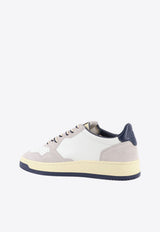 Autry Medalist Leather and Suede Sneakers Multicolor AULMBW04WHT VAPOR_Bianco grigio_44128598