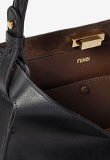 Fendi Medium Way Leather Shoulder Bag Black 8BN368AWPFF1DDQ_NERO CHOCOLATE OS_42822718