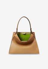 Fendi Medium Way Leather Shoulder Bag Beige 8BN368AWPFF1V0G_CAPPU RAIN FOREST OS_42822689