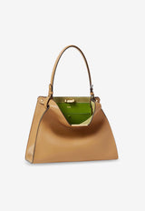 Fendi Medium Way Leather Shoulder Bag Beige 8BN368AWPFF1V0G_CAPPU RAIN FOREST OS_42822689