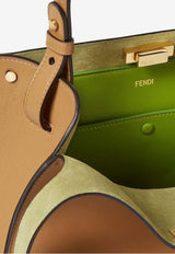 Fendi Medium Way Leather Shoulder Bag Beige 8BN368AWPFF1V0G_CAPPU RAIN FOREST OS_42822689