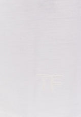 Tom Ford TF Logo T-shirt White JCS026JMC084WAA_OPTICAL WHITE_40468755