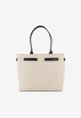 Tom Ford Medium Audrey Buckle Tote Bag  Ecru L1809TCN059PWND_ECRUBLACK_40468815