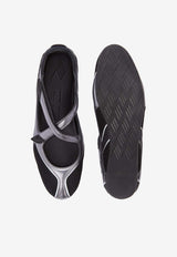 The Attico Floor 01 Ballet Flats Black 250WSH00871MIX024AA_100