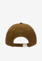 The Attico Logo Embroidered Baseball Cap Green 260WAC00041CCC131EM_081