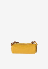 Miu Miu Embroidered Logo Shoulder Bag Yellow 5NE8532IA7_F05B3