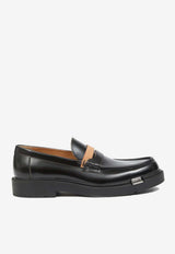 Décortiqué Calf Leather Loafers